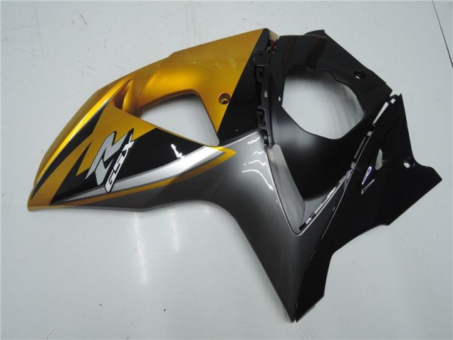 09-16 Gold Schwarz GSXR 1000 Motorrad Verkleidung 09-16 Gold Schwarz GSXR 1000 Motorrad Verkleidung