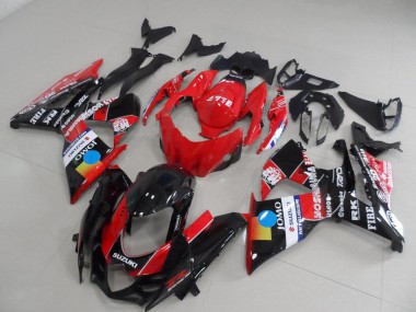 09-16 Rot Jomo GSXR 1000 Motorrad Verkleidung