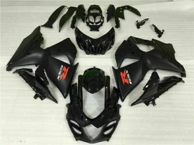 09-16 Schwarz GSXR 1000 Motorrad Verkleidung