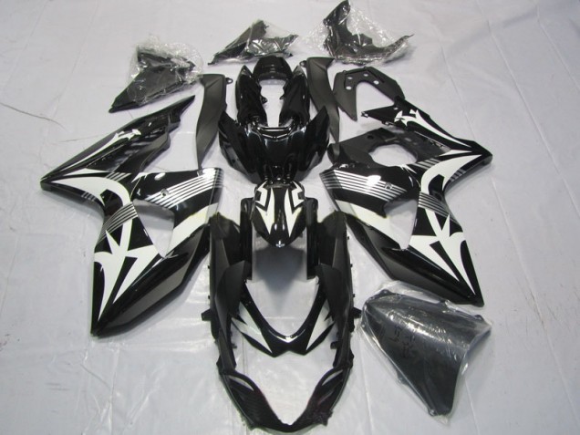 09-16 Schwarz Weiß GSXR 1000 Motorrad Verkleidung 09-16 Schwarz Weiß GSXR 1000 Motorrad Verkleidung