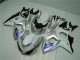 09-16 Silber Weiß GSXR 1000 Motorrad Verkleidung