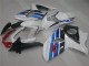 09-16 Weiß Blau GSXR 1000 Motorrad Verkleidung 09-16 Weiß Blau GSXR 1000 Motorrad Verkleidung