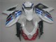 09-16 Weiß Blau GSXR 1000 Motorrad Verkleidung 09-16 Weiß Blau GSXR 1000 Motorrad Verkleidung