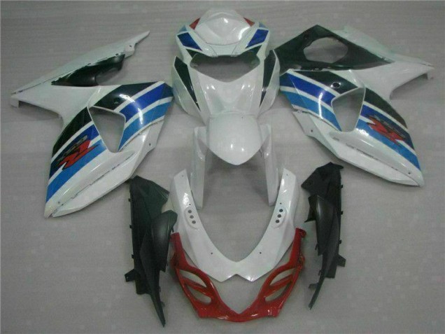 09-16 Weiß GSXR 1000 Motorrad Verkleidung 09-16 Weiß GSXR 1000 Motorrad Verkleidung