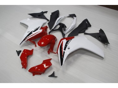 11-13 Rot Weiß Schwarz CBR600F Motorrad Verkleidung