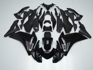 11-13 Schwarz CBR250RR Motorrad Verkleidung