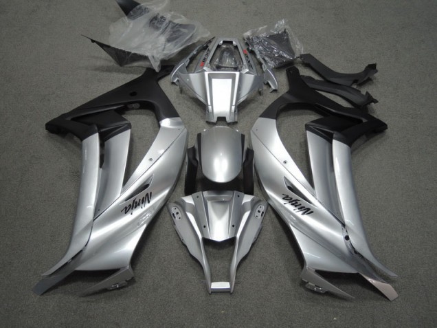 11-15 Silber Schwarz Ninja ZX10R Motorrad Verkleidung 11-15 Silber Schwarz Ninja ZX10R Motorrad Verkleidung