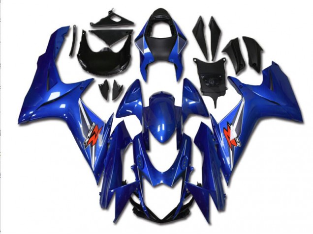 11-21 Blau GSXR 600/750 Motorrad Verkleidungen