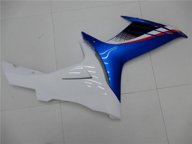 11-21 Blau Weiß GSXR 600/750 Motorrad Verkleidung