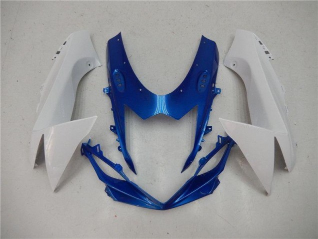 11-21 Blau Weiß GSXR 600/750 Motorrad Vollverkleidung