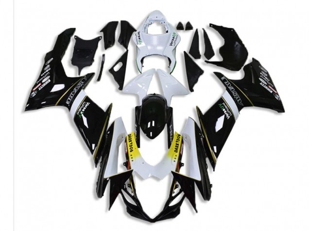 11-21 Schwarz Weiß GSXR 600/750 Motorrad Verkleidungen