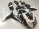 11-21 Schwarz Weiß GSXR 600/750 Motorrad Vollverkleidung