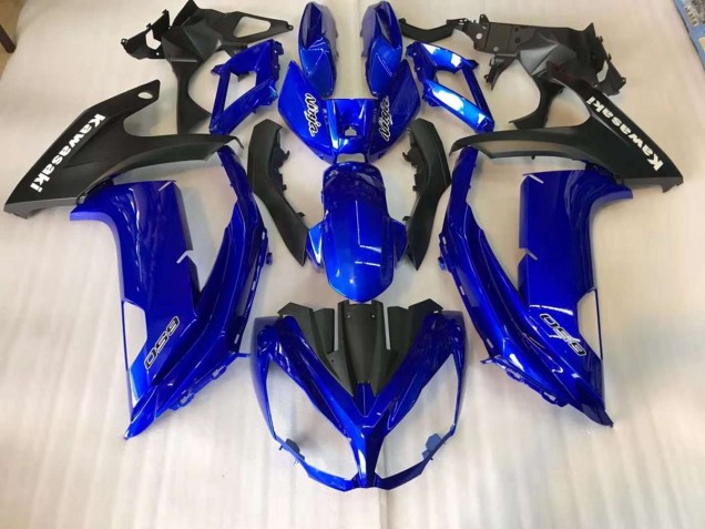 12-16 Blau EX650 Motorrad Verkleidung