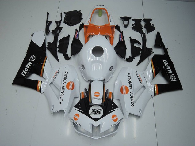 12-16 Konica Minolta 56 CBR1000RR Motorrad Verkleidung 12-16 Konica Minolta 56 CBR1000RR Motorrad Verkleidung