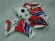 12-16 Rot Blau Weiß CBR1000RR Motorrad Verkleidung