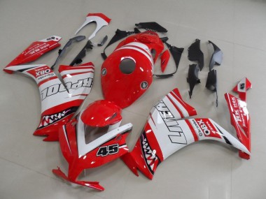 12-16 Rot Liverpool 45 CBR1000RR Motorrad Verkleidung