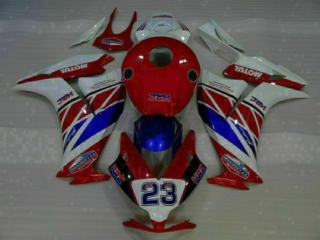 12-16 Rot Weiß Blau 23 CBR1000RR Motorrad Verkleidung