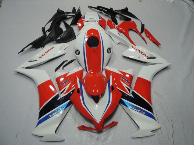 12-16 Rot Weiß Blau CBR1000RR Motorrad Verkleidungen