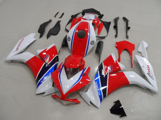 12-16 Rot Weiß Blau HRC CBR1000RR Motorrad Verkleidung
