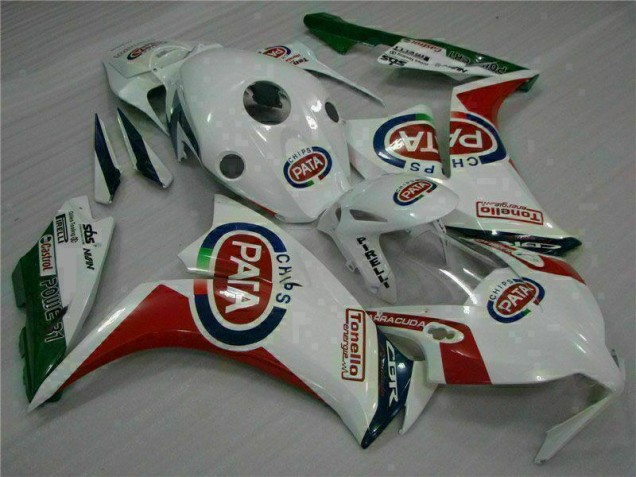 12-16 Rot Weiß PATA CBR1000RR Motorrad Verkleidungen