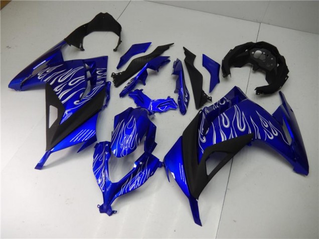 13-16 Blau Weiß Schwarz EX300 Motorrad Verkleidung 13-16 Blau Weiß Schwarz EX300 Motorrad Verkleidung