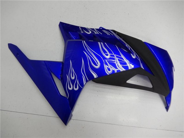 13-16 Blau Weiß Schwarz EX300 Motorrad Verkleidung 13-16 Blau Weiß Schwarz EX300 Motorrad Verkleidung