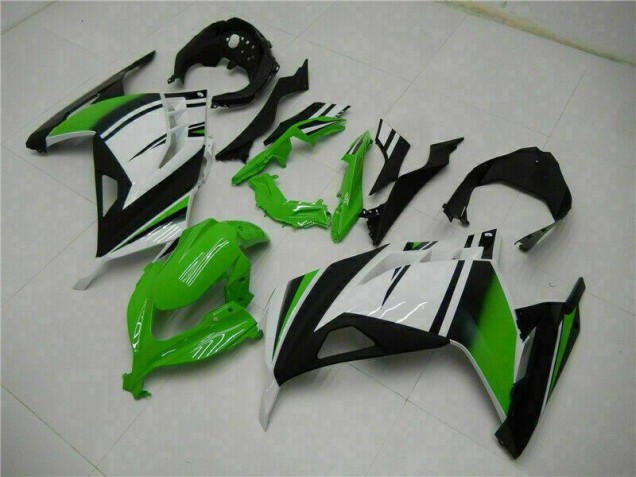 13-16 Grün Schwarz Silber EX300 Motorrad Verkleidung 13-16 Grün Schwarz Silber EX300 Motorrad Verkleidung