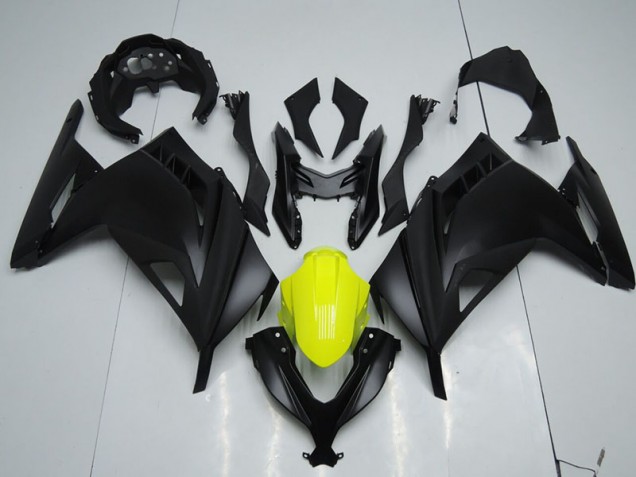 13-16 Schwarz Gelb ZX300R Motorrad Verkleidung 13-16 Schwarz Gelb ZX300R Motorrad Verkleidung
