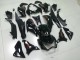 13-16 Schwarz Z800 Motorrad Verkleidung