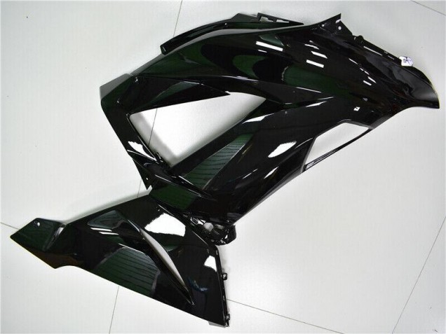 13-18 Glänzend Schwarz ZX6R Motorrad Verkleidung 13-18 Glänzend Schwarz ZX6R Motorrad Verkleidung