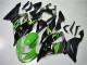 13-18 Grün Schwarz ZX6R Motorrad Vollverkleidung 13-18 Grün Schwarz ZX6R Motorrad Vollverkleidung
