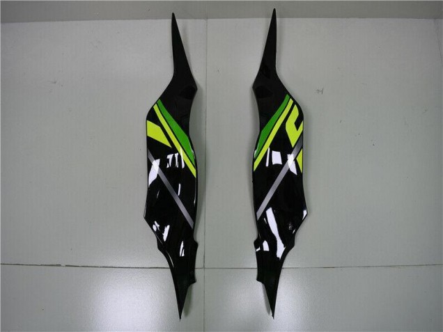 13-18 Grün Schwarz ZX6R Motorrad Vollverkleidung 13-18 Grün Schwarz ZX6R Motorrad Vollverkleidung