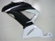 13-18 Weiß Schwarz ZX6R Motorrad Verkleidungen 13-18 Weiß Schwarz ZX6R Motorrad Verkleidungen