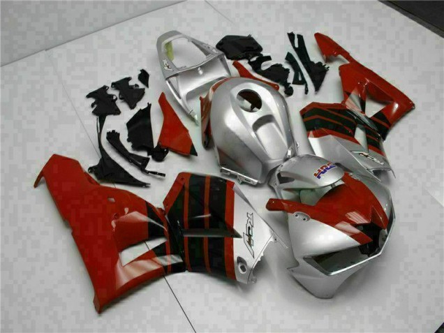 13-21 Rot Silber CBR600RR Motorrad Verkleidung