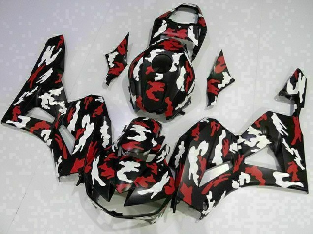 13-21 Rot Weiß Schwarz CBR600RR Motorrad Verkleidung