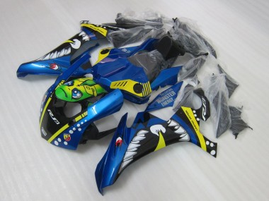 15-19 Blau Rossi YZF R1 Motorrad Verkleidung