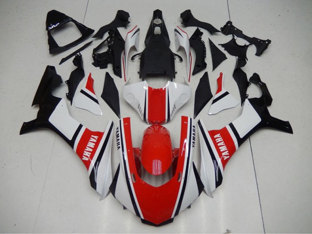 15-19 Rot Weiß YZF R1 Motorrad Verkleidungen 15-19 Rot Weiß YZF R1 Motorrad Verkleidungen