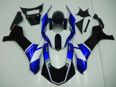 15-19 Schwarz Blau YZF R1 Motorrad Verkleidung