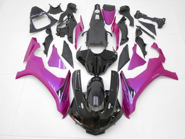 15-19 Schwarz Lila Rot YZF R1 Motorrad Verkleidung