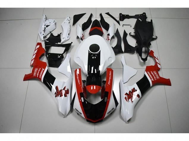 15-19 Weiß Rot Schwarz YZF R1 Motorrad Verkleidung