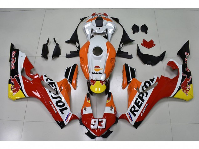 17-20 Repsol 93 Rot Bull CBR1000RR Motorrad Verkleidung 17-20 Repsol 93 Rot Bull CBR1000RR Motorrad Verkleidung