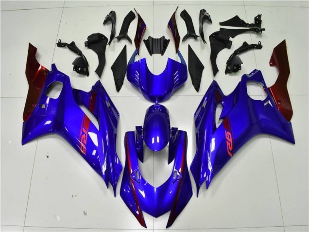 17-21 Blau Rot YZF R6 Motorrad Verkleidung