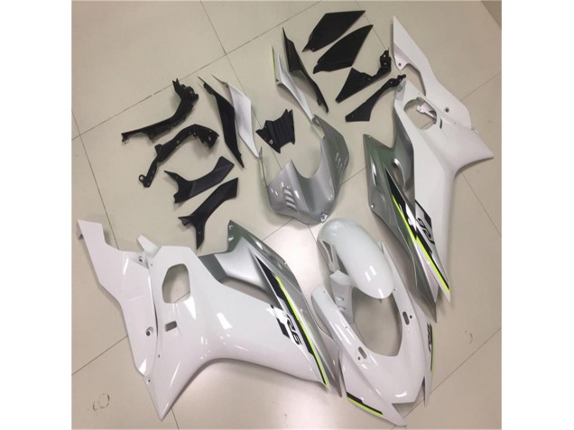 17-21 Weiß Silber YZF R6 Motorrad Verkleidung