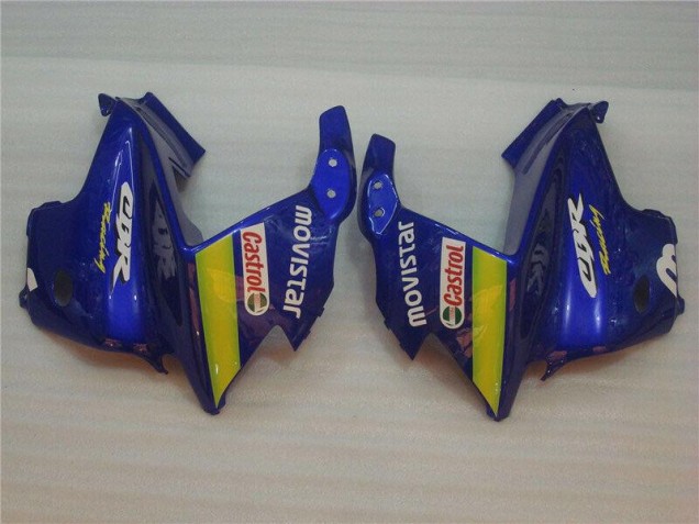 95-98 Blaus Movistar Castrol CBR600 F3 Motorrad Verkleidung
