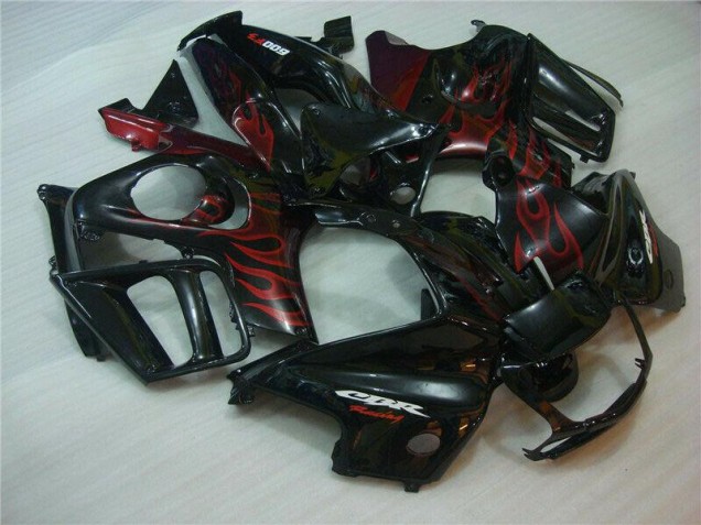 95-98 Schwarz CBR600 F3 Motorrad Verkleidung