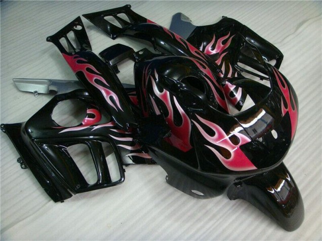 95-98 Schwarz CBR600 F3 Motorrad Vollverkleidung