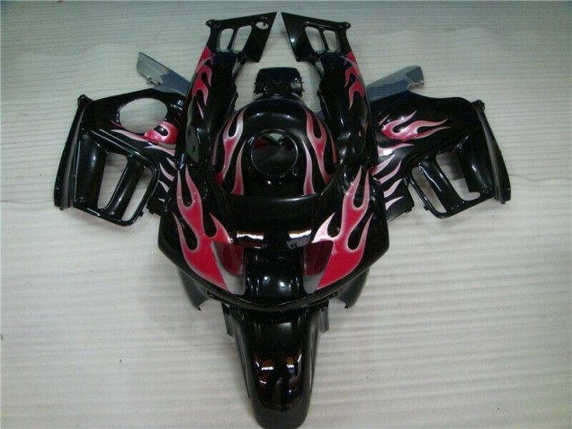 95-98 Schwarz CBR600 F3 Motorrad Vollverkleidung