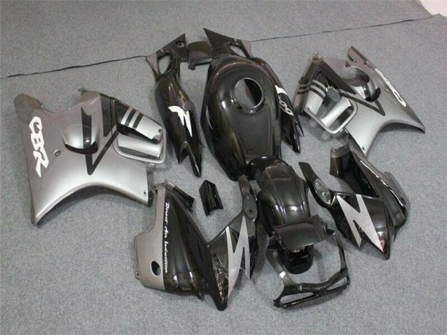 95-98 Schwarz CBR600 F3 Motorrad Vollverkleidung & Plastik