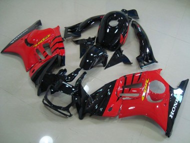 95-98 Schwarz Rot CBR600 F3 Motorrad Verkleidung