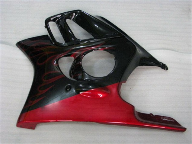 95-98 Schwarz rote Flamme CBR600 F3 Motorrad Verkleidung